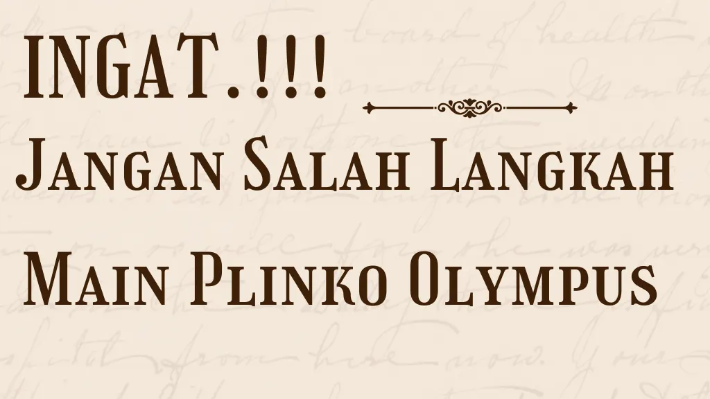 Plinko Olympus - ggsoft-official.id